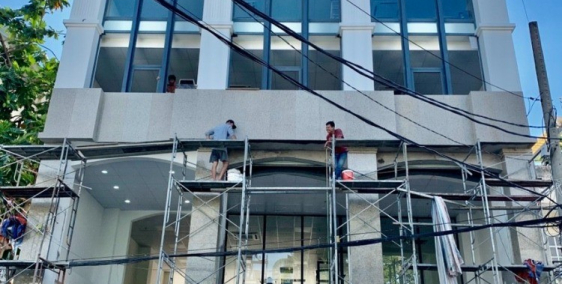 Cho thuê Vp dt 115m2 khu vực trần não, QUạn 2