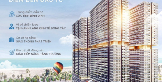Căn hộ biển sở hữu vĩnh viễn KDL Kỳ Co Eo Gió, chỉ 1,39 tỷ