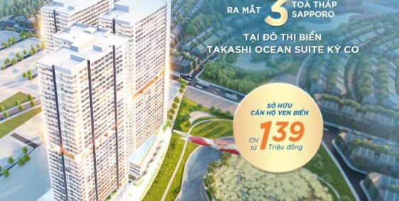 Căn hộ du lịch nghỉ dưỡng Takashi Ocean Suite