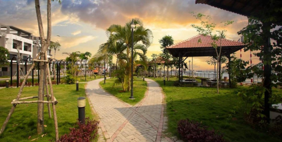 Thanh toán 1ty1 nhận ngay nhà , sổ hồng trung tâm Bến Lức, view sông Vàm Cỏ