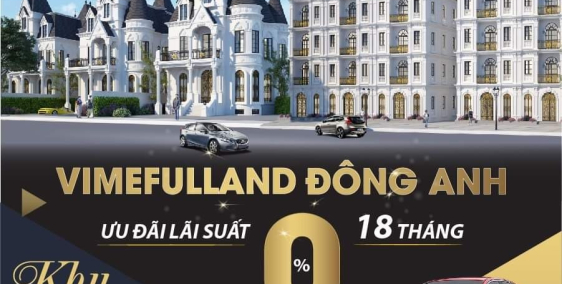 Vimefulland Đông Anh ra mắt Biệt thự, Shophouse Helianthus Center Red River