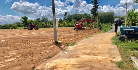 Đất cổng sau KCN Hiệp Thạnh, Gò Dầu, Tây Ninh.Giá ngộp chỉ 310TR hết đất.