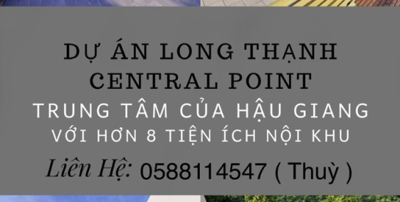Nhanh tay nhấc máy sở hữu ngay những vị trí đẹp nhất dự án LONG THẠNH CENTRAL P