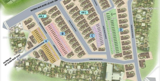 ĐẤT NỀN PHÚ MỸ. CẠNH KHU CNC 450ha. THỔ CƯ 100%. giá chỉ 8tr/m2