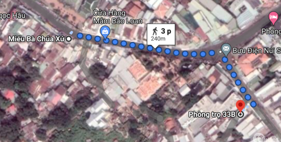 Bán nhà mặt tiền Châu Đốc, vj trí đắc địa, cách Chùa Bà 200m