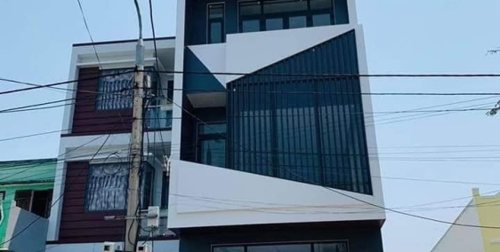Bán nhà đất khu phố chợ Hòa Hải 110m2 4 Tầng 4 Phòng Ngủ