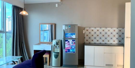 Cho thuê căn hộ full nội thất cửa sổ lớn đầu đường Lâm Văn Bền quận 7