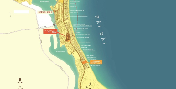 Cần bán suất ngoại giao nền khách sạn dự án Golden Bay 602 Bãi Dài