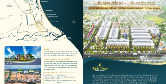 Chủ đầu tư mở bán trực tiếp đất nền dự án Epic town