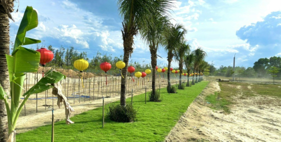 Bán nhanh lô đất 2 góc mặt tiền gần KDT Sentosa, 127m2, thanh toán trước 540tr,