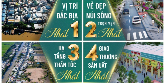 ĐẤT NỀN SIÊU RẺ, NẰM NGAY CHỢ NÚI SẬP, THOẠI SƠN, AN GIANG