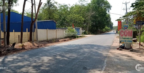 Đất Mặt Tiền Đường DT 748 , Xã An Điền Bến Cát Bình Dương, giá 4.2tr/m2.