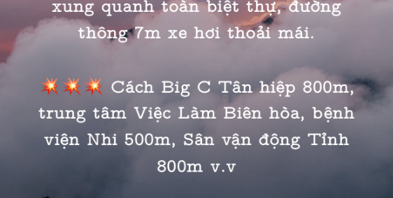 đất biên hoà Sản phẩm 123 là 1p đi chợ 2p đi siêu thị 3p đi gym
