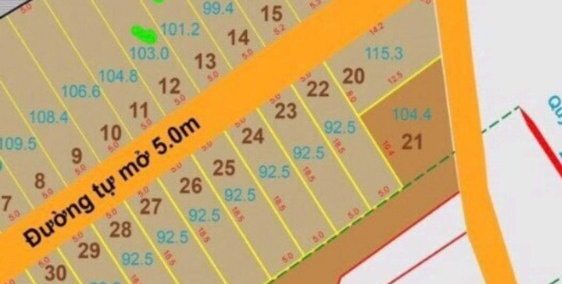 Chỉ còn 3 lô góc Diên Lạc sát Sông Cái