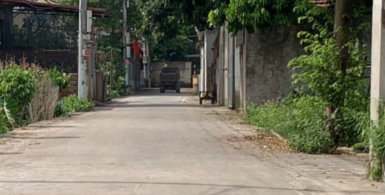 Bán đất Bãi Tháp - Đồng Tháp- Đan Phượng. Diện tích 78m2, đường thông, 6m,