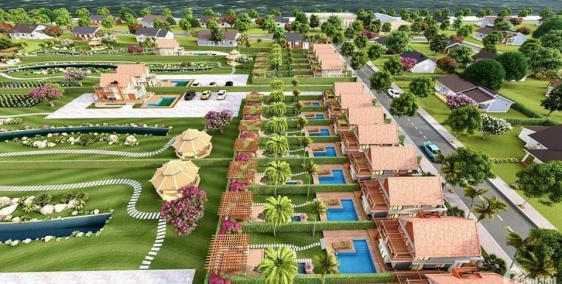 850 tr/ 120m2 mặt tiền đường biển Hồ Tràm, ngay cổng sân bay Lộc An, br vt