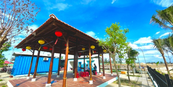 Dự án Indochina nằm ngay sông Cổ Cò. Liền kề FPT