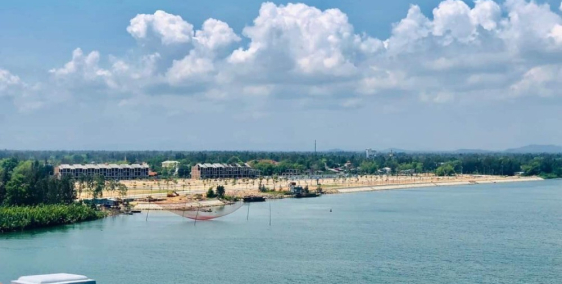 Nhượng lại gấp lô góc 2 mặt tiền, view sông, khu đô thị Nam Hội An City