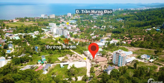 Chủ cần tiền bán mảnh đất xây khách sạn, biệt thự tại Trần Hưng Đạo TP Phú Quốc