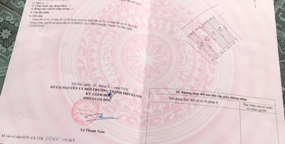 Bán 52m Đất Mặt Đường Tả Thanh Oai, Thanh Trì - giá 2.70 Tỷ