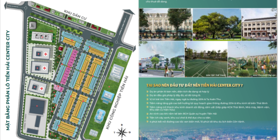 TIỀN HẢI  CENTER CITY  Tâm điểm phồn vinh Trái tim thủ phủ công nghiệp Thái Bình