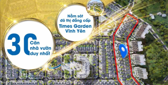 ĐẤT NỀN ĐẤU GIÁ MẬU LÂM - ĐẦM VẠC - THUỘC KĐT TIME GARDEN VĨNH YÊN