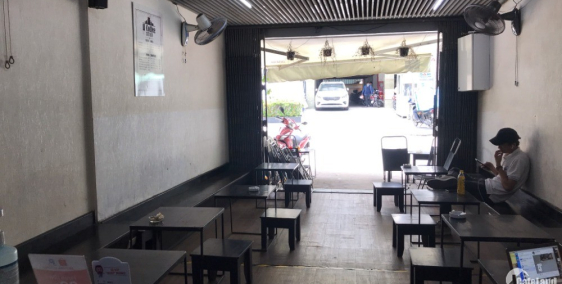 Sang quán cafe mặt tiền đường Tân Cảng, Bình Thạnh