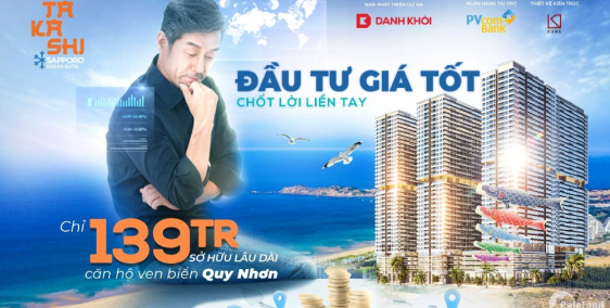 Trở thành nhà đầu tư F0 chỉ với 139 triệu  cùng Takashi Ocean Suite