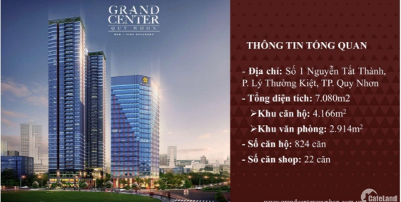 Căn hộ thương mại cao cấp Quy Nhơn