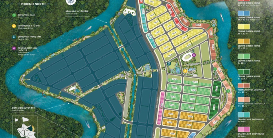 Nhà Phố 110m2 - Deluxe Green House 5.5 x 20 - Aqua City