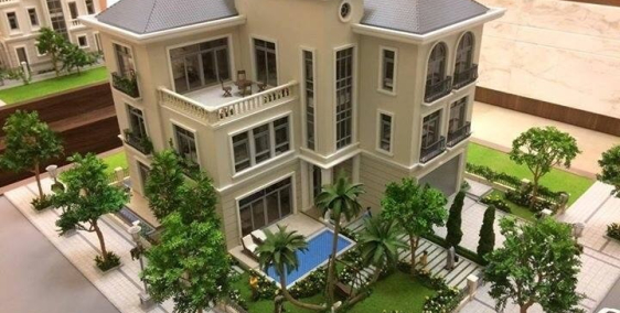 Bán gấp Biệt thự song lập Vinhomes Green bay Mễ Trì, căn góc, hướng đông nam