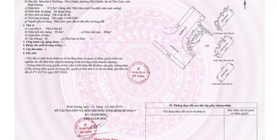 Bán nhà ở Phú Chánh Tân Uyên Bình Dương