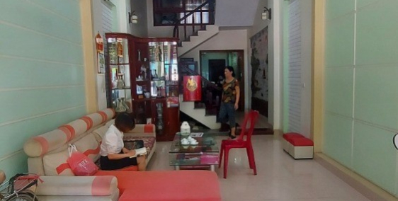 Bán nhà mặt đường Đinh Tiên Hoàng, TP HD, 68m2, mt 4m, 4 tầng, 3 ngủ, gara, chỉ