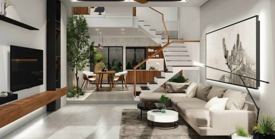 Nhà phố phong cách nhật giữa lòng phố Mekong sóc trăng