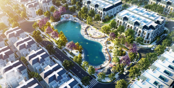 SUẤT NGOẠI GIAO LÔ BIỆT THỰ MẶT HỒ ĐIỀU HÒA DỰ ÁN PHƯƠNG ĐÔNG GREEN VALLEY.