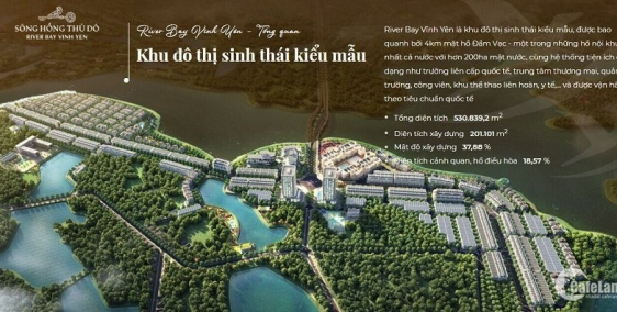 Còn duy nhất 3 lô góc biệt thự view hồ Bắc Đầm Vạc