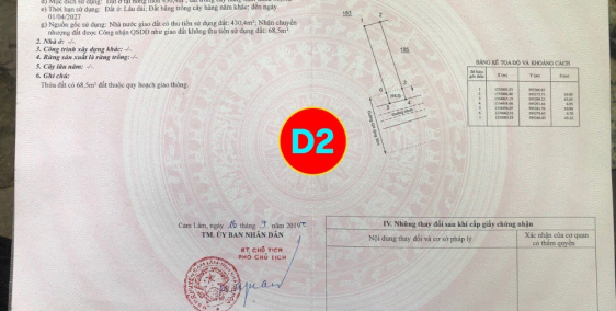 Duy nhất 1 lô mặt đường Đinh Tiên Hoàng QH 40m siêu to, siêu đẹp tại Cam Lâm