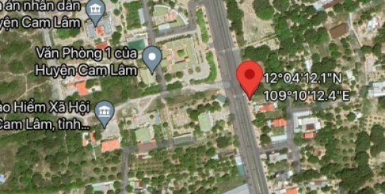 BÁN ĐẤT MẶT TIỀN ĐƯỜNG PHẠM VĂN ĐỒNG, CÓ THỔ CƯ, CAM LÂM,KHÁNH HÒA, LH 076955976