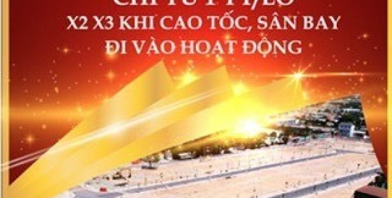 Đất nền 1 tỷ/lô sổ đỏ KĐT An Phước Phan Thiết vị trí gần cao tốc Dầu Giây.