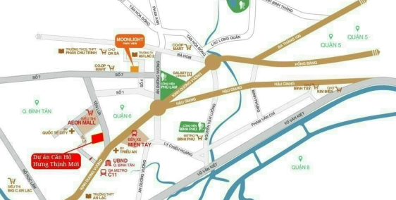 Chính thức nhận booking căn hộ cao cấp kế bên AEON Mall Bình Tân