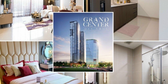 Căn hộ cao cấp Grand Center Quy Nhơn vị trí trung tâm chiết khấu 400-800 triệu