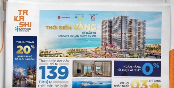 Căn Hộ 1PN 36-40 m2  TAKASHI QUY NHƠN