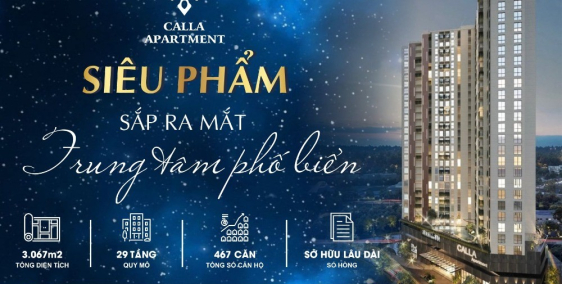 CĐT Armo ra mắt CH Calla Apartment cạnh siêu thị BigC Quy Nhơn - 0965 172 574
