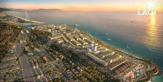 Lagi New City. Đất nền mặt biển, sổ đỏ sở hữu lâu dài, trả góp 30th 0% lãi suất.