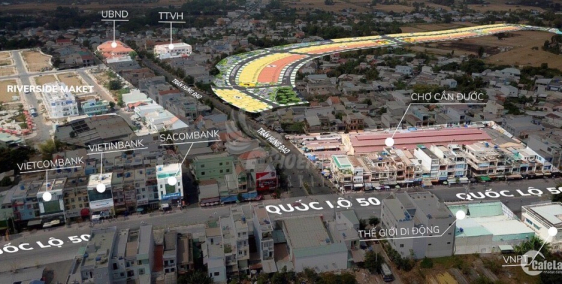 100m2 đất chợ Cần Đước SHR giảm giá mạnh mùa dịch LH Phụng