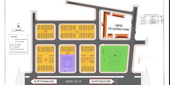 RA MẮT ĐẤT NỀN KHU ĐÔ THỊ QUẢNG NINH - QUẢNG XƯƠNG MẶT ĐƯỜNG QL1A