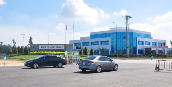 Trục chính TĐC Thế Long Tịnh Phong VSIP Quảng Ngãi