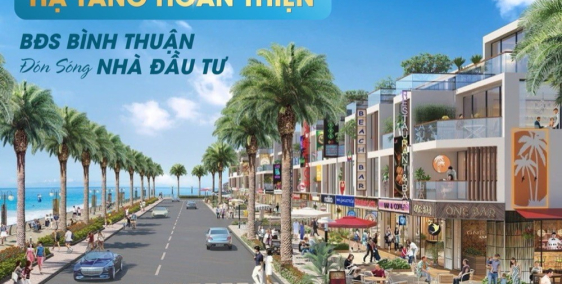 Dự án thương mại cảng biền Quốc tế Vĩnh Tân .THE SEAPORT Bình Thuận
