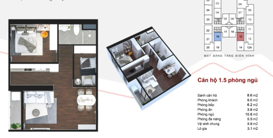 Hoàng Huy Grand Tower Hải Phòng - Chỉ với 1 Tỷ 350