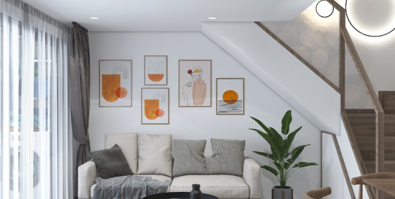 Căn hộ mini có gác lửng gồm 2pn tại CMT8 giá 1.670 tỷ/căn.